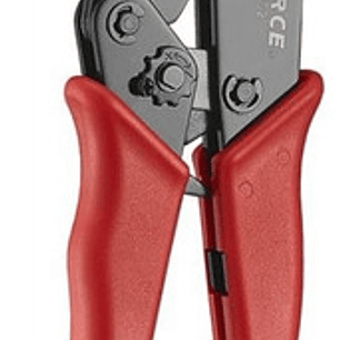 Alicate Aprieta Terminal Manual De 0,5 - 4,0mm (6802) Force