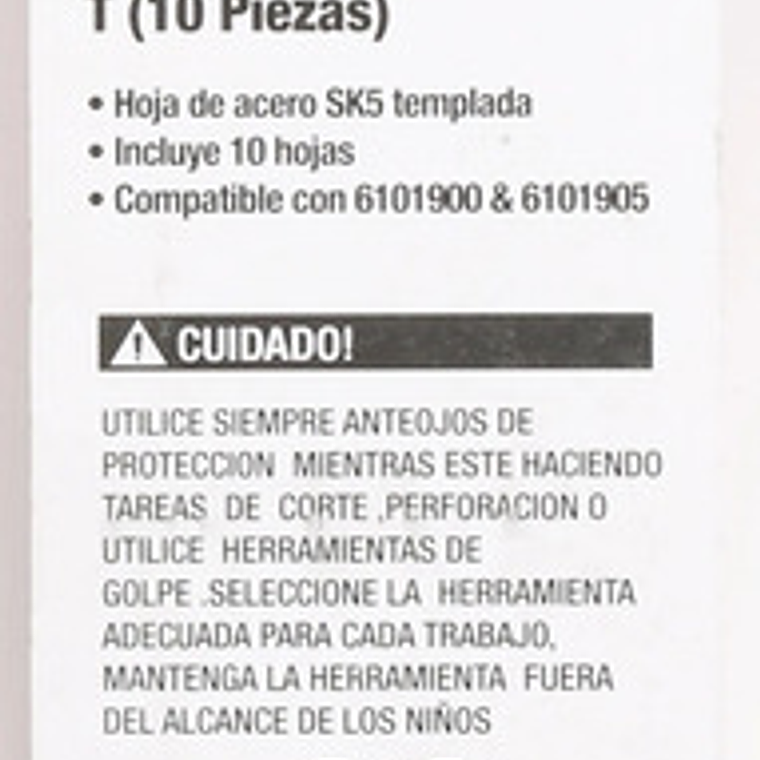 50 Hojas De Repuesto Para Cartonero T/stanley - Smart Tools 3