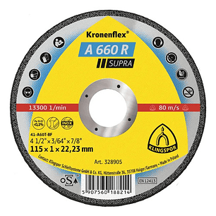 Pack 10 Discos De Corte 4.5'' #a 660 R Supra - Klingspor