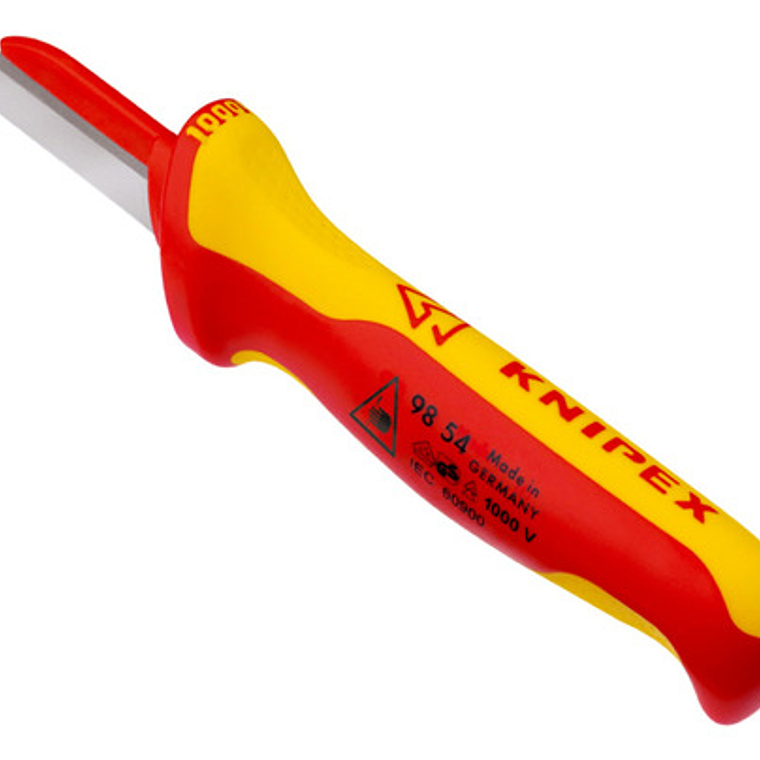 Cuchillo Recto Para Cables 2'' Aislado 1000v (9854) Knipex 1