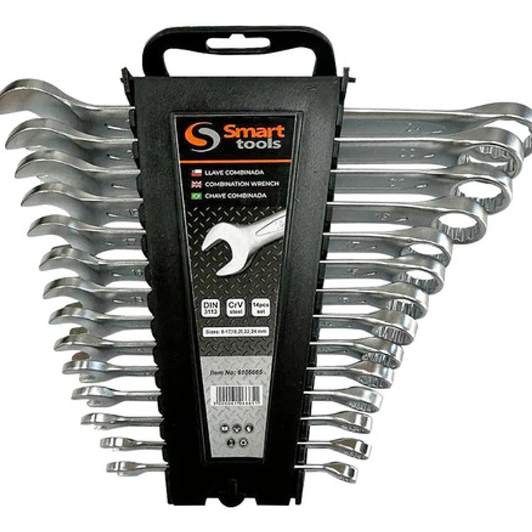 Juego De Llaves Punta Corona 8 - 17mm 6 Piezas - Smart Tools 2