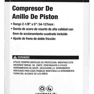 Compresor De Anillo De Pistón De 54-127mm - Smart Tools