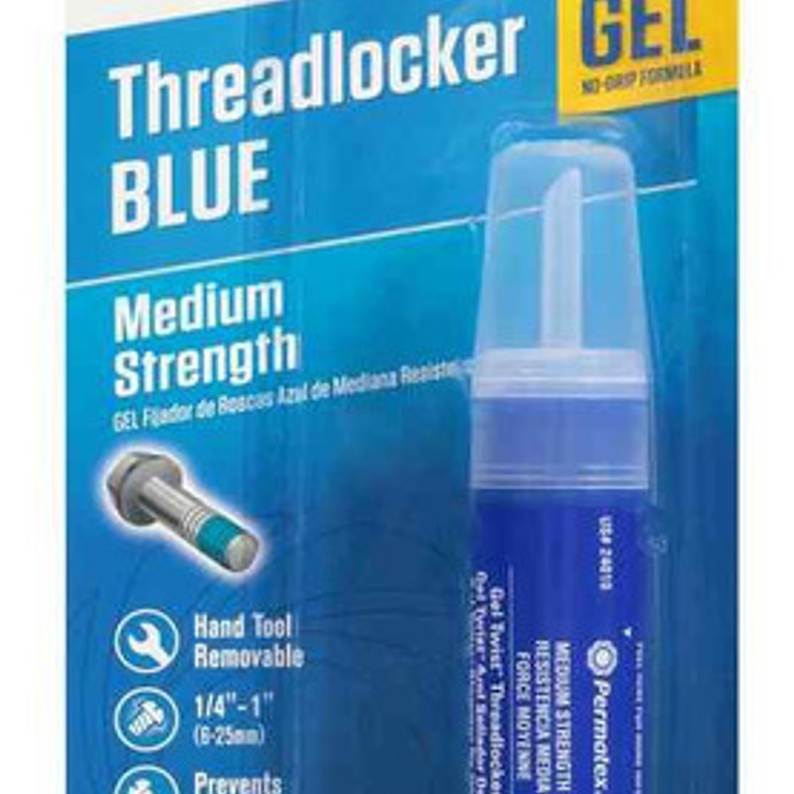 Trabador Gel De Resistencia Media 10gr (24010) Permatex 1