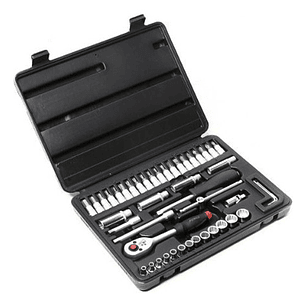 Juego De Dados Y Puntas 1/4'' De 46 Piezas (2461-5) Force