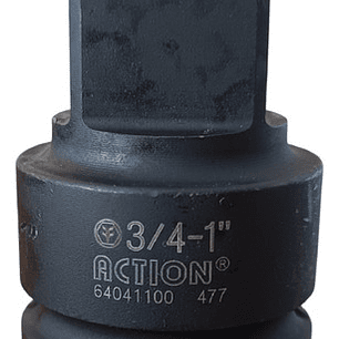Adaptador Impacto 3/4'' Hembra A 1'' Macho (64041100) Force