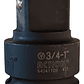 Adaptador Impacto 3/4'' Hembra A 1'' Macho (64041100) Force - Miniatura 4