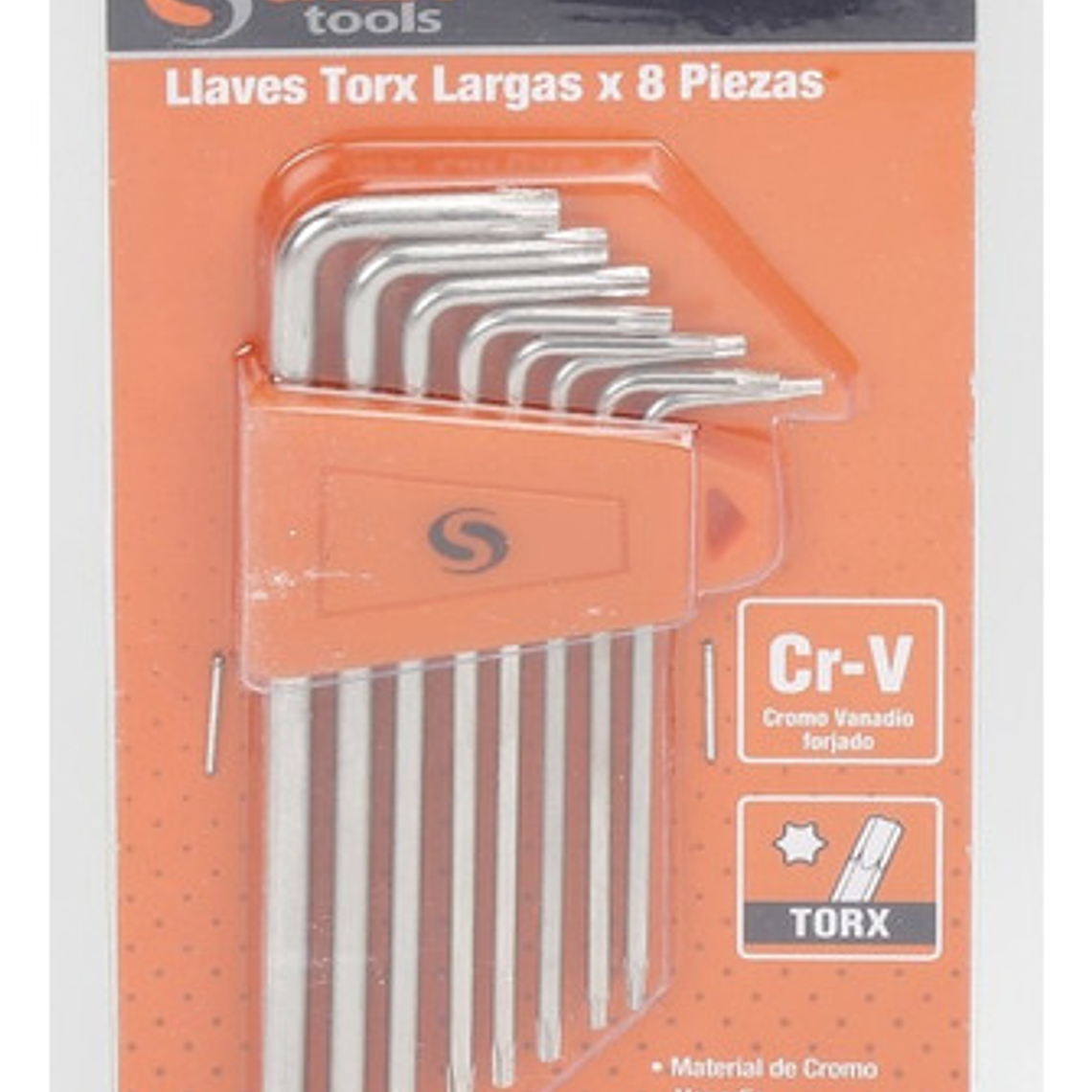 Juego Llaves Torx De 8 Piezas De T6 A T25 - Smart Tools 1