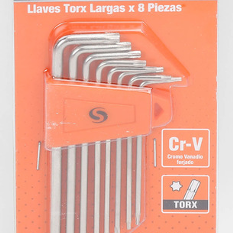 Juego Llaves Torx De 8 Piezas De T6 A T25 - Smart Tools 3