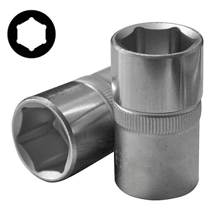 Juego De Dados 1/4 De 46 Pzas. Milimétrico. Force 2461-5