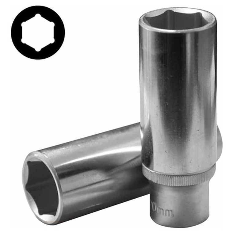 Juego De Dados 1/4 De 46 Pzas. Milimétrico. Force 2461-5 3