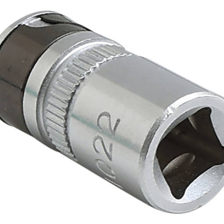 Dado [ ]1/4 Toma De 1/4 Para Puntas Force Color Gris 2