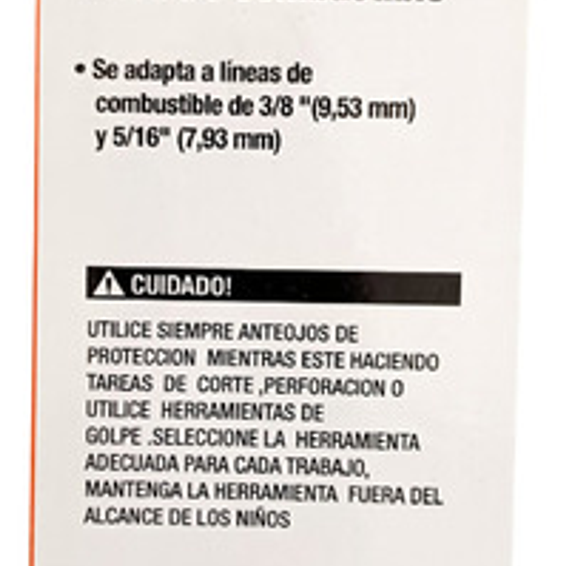 Desconectador De Línea De Combustible 3/8'' Y 5/16'' - Smart 4