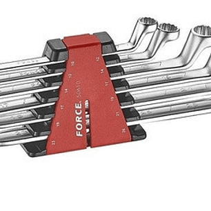 Juego Llaves Corona Acodadas 10-26mm 6 Piezas (50610), Force
