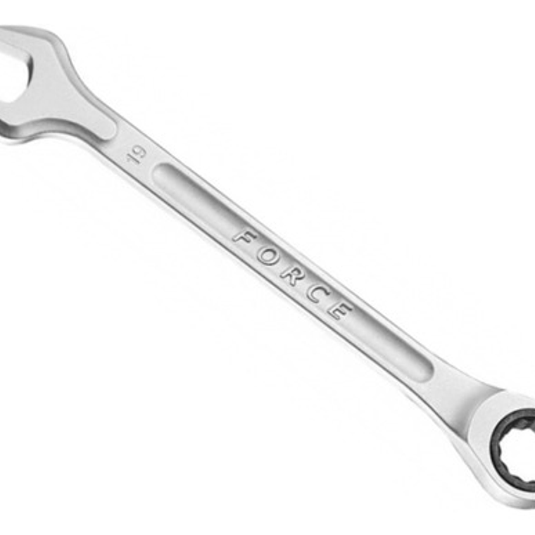 Llave Punta Corona Con Chicharra 13 Mm Marca Force Color Gris 1