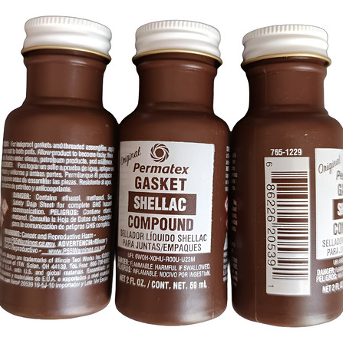 Pack 3 Selladores Indian Gasket 5j-1 (20539) Permatex 2