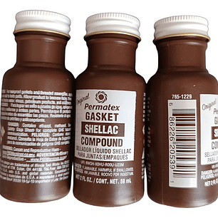 Pack 3 Selladores Indian Gasket 5j-1 (20539) Permatex