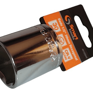 Dado Corto 1/2'' De 30mm Hexagonal - Smart Tools