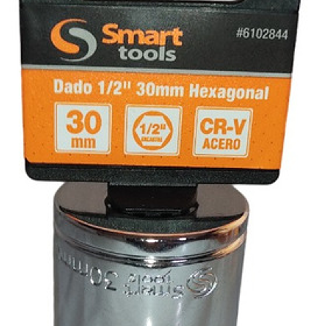 Dado Corto 1/2'' De 30mm Hexagonal - Smart Tools 2