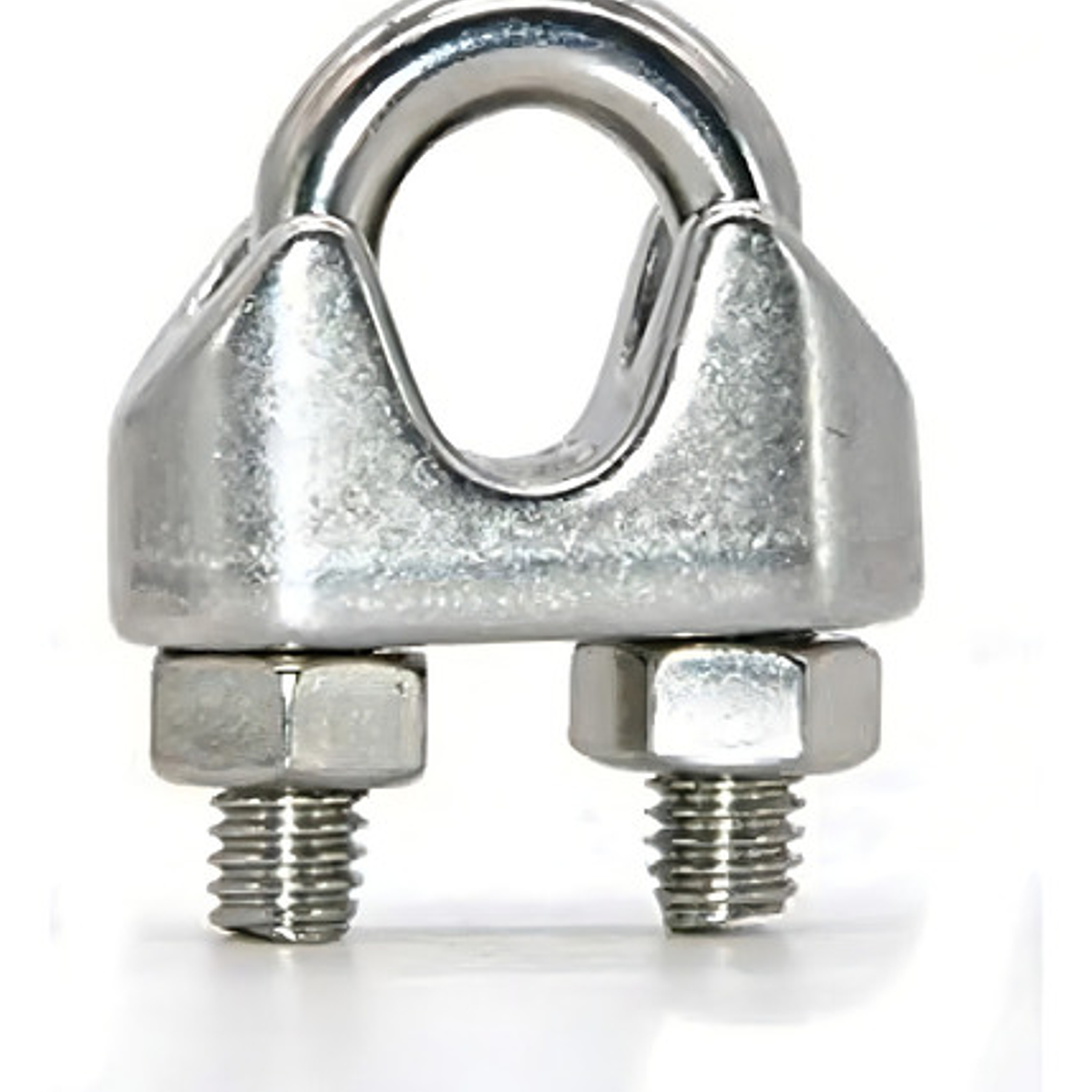 Pack 10 Abrazaderas Galvanizada Cable De 1'' Pulgada - Sanli 1