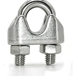 Pack 10 Abrazaderas Galvanizada Cable De 1'' Pulgada - Sanli