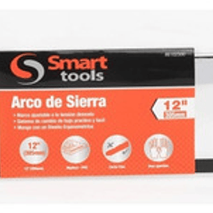 Arco Sierra 12'' Ajustable Con Mango Abierto - Smart Tools