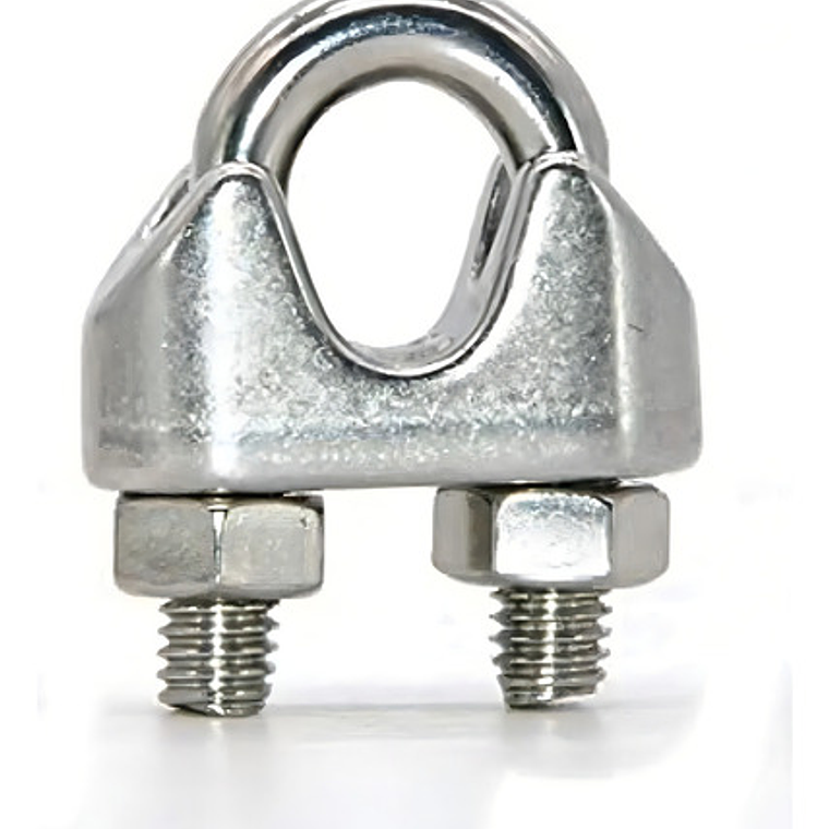 Abrazadera Galvanizada Para Cable De 3/8'' Pulgada - Sanli 1