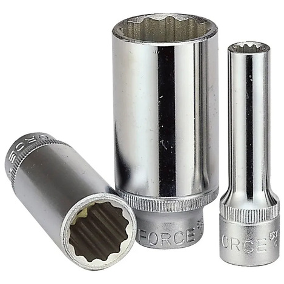 Dado Largo Poligonal 1/2'' De 13mm (5497713) - Force 2