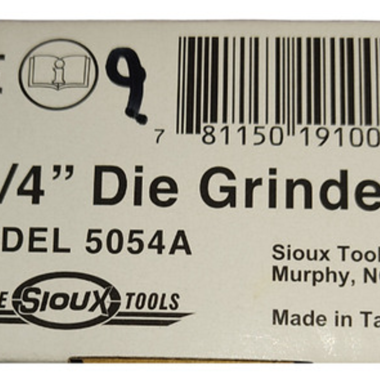 Rectificadora Neumática 0,5 Hp. Composite (5054a) Sioux 3