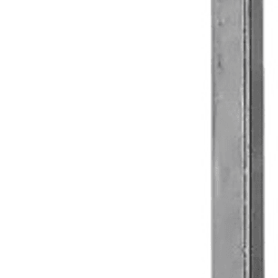 Llave Allen 1/4'' Corta (7641.4), Force Color Plateado