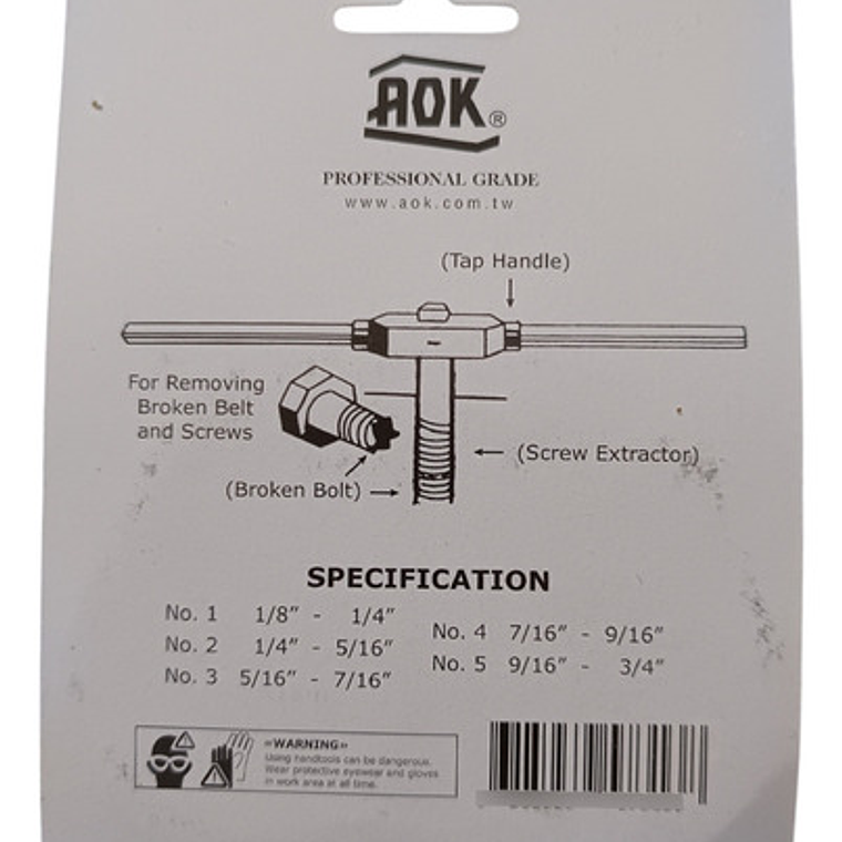 Juego De Extractores De Pernos - 5 Piezas (vi-1305) 3