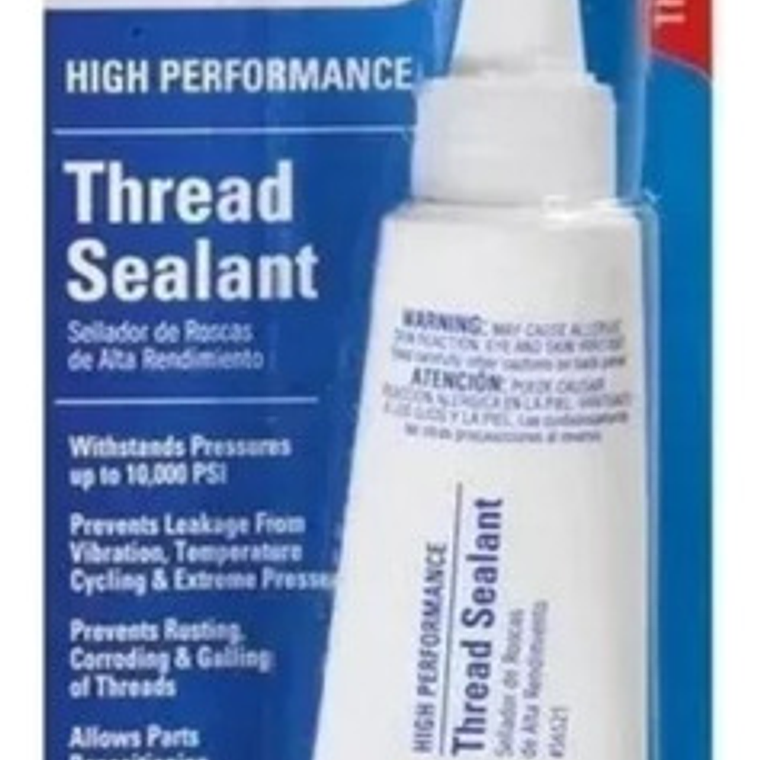 Sellador Roscas Alto Desempeño 565 De 50ml (56521) Permatex 1