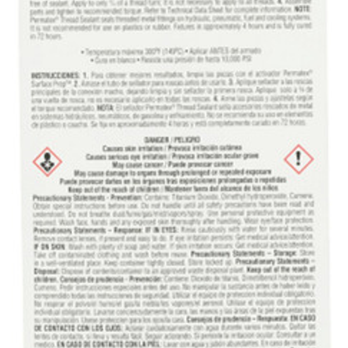 Sellador Roscas Alto Desempeño 565 De 50ml (56521) Permatex 3