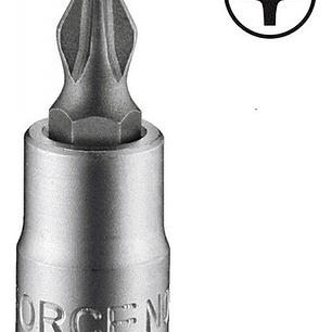 Dado Destornillador 1/4'' Cruz Ph.1 (321321) Force