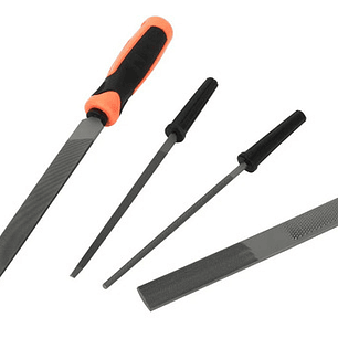 Juego De Limas De 5 Piezas Con Mango - Smart Tools