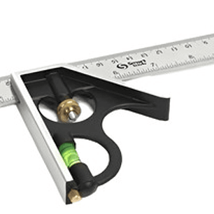 Escuadra Carpintero De Aluminio 12'' - Smart Tools