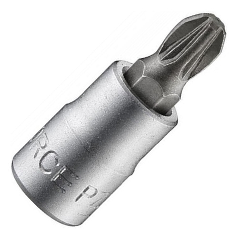 Dado Destornillador Pozidriv 1/4'' Cruz Pz.2 (322322) Force 1