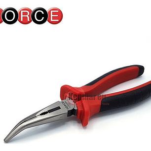 Alicate Punta Larga Curva 8'' (610b200b) Force
