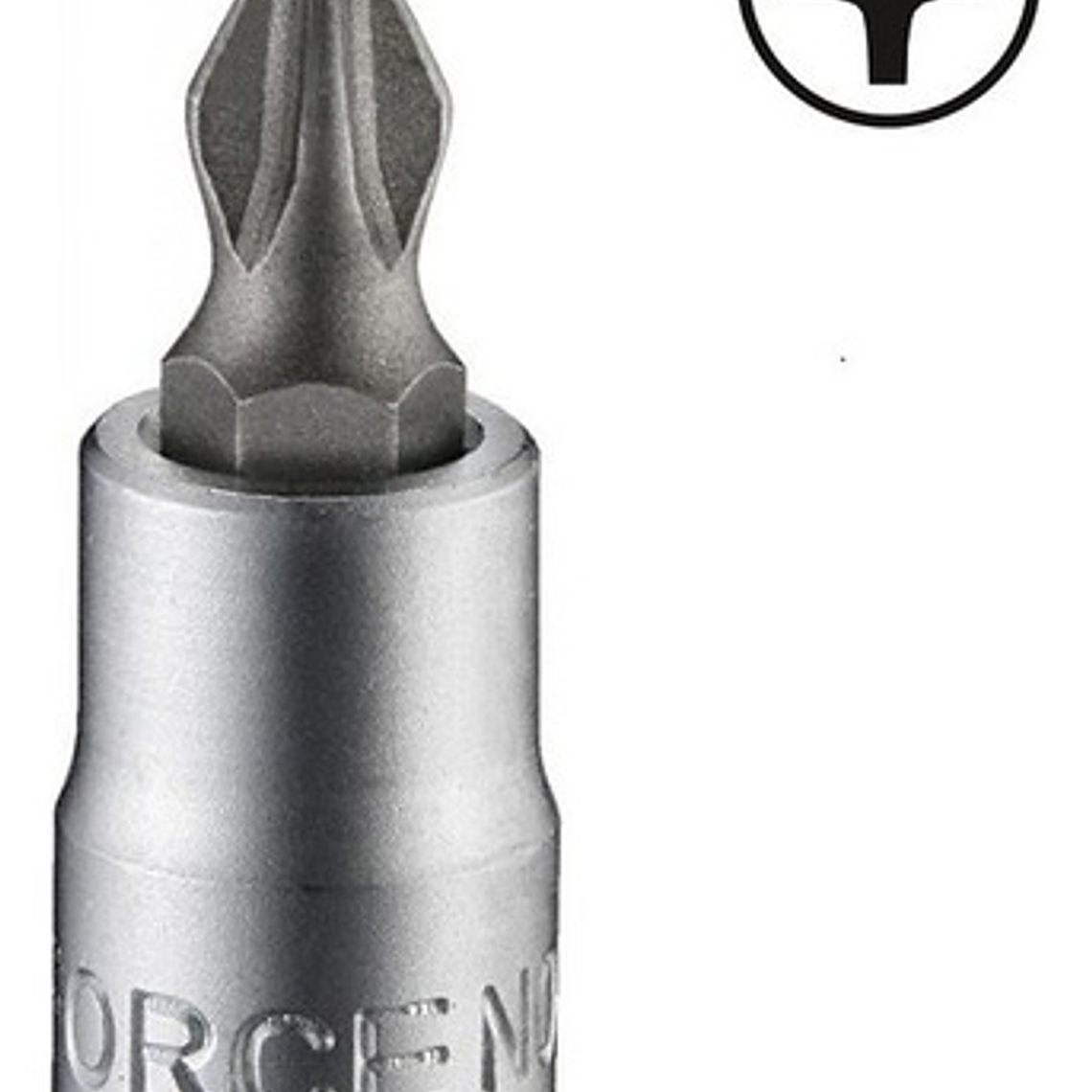 Dado Destornillador 1/4'' Cruz Ph.3 (321323) Force 2