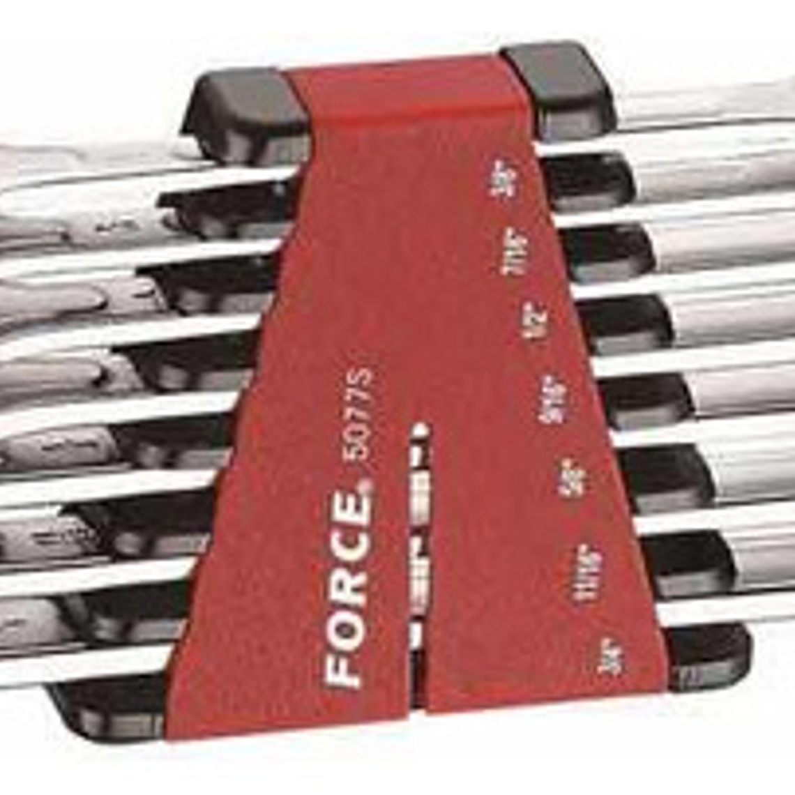 Juego De Llaves Punta Corona 3/8 - 3/4 Pulgada Force (5077s) Color Plateado 1