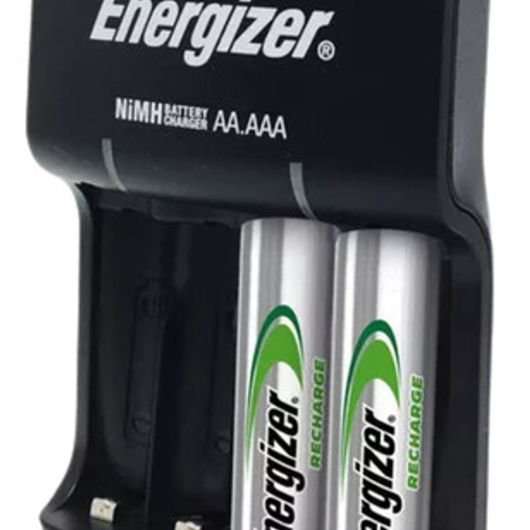 Cargador Maxi Energizer Aa/aaa + 2 Pilas Aa 2000mah 5