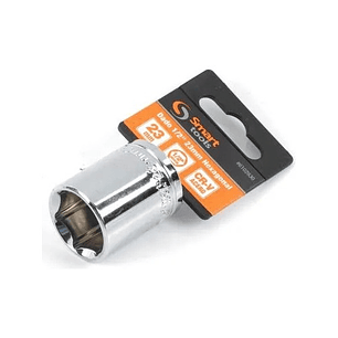 Dado Corto 1/2'' De 23mm Hexagonal - Smart Tools Color Plateado