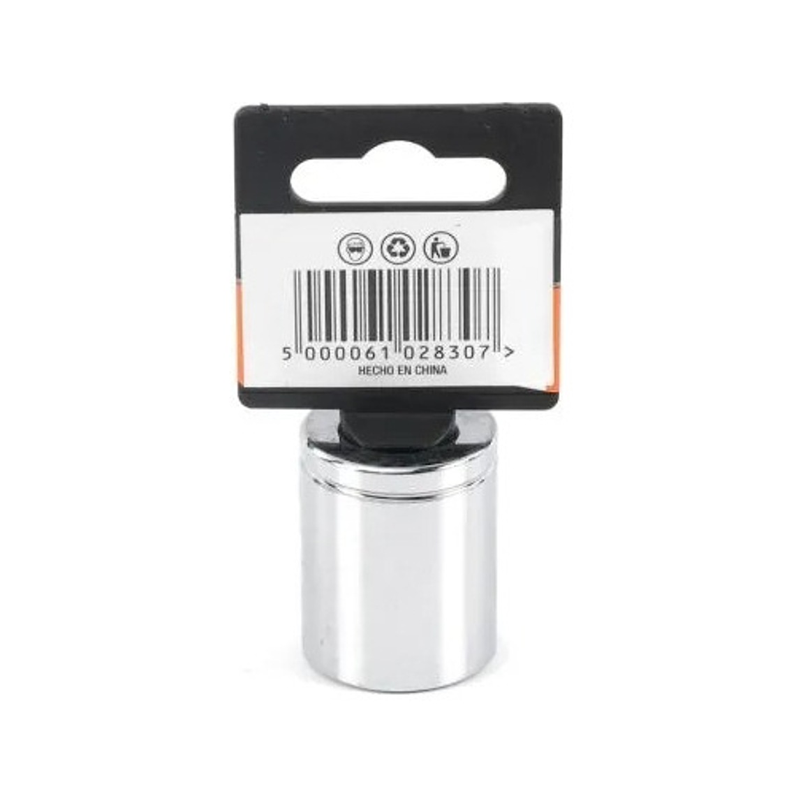 Dado Corto 1/2'' De 23mm Hexagonal - Smart Tools Color Plateado 3