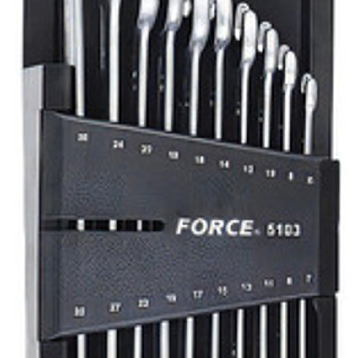 Juego Llaves Pta.-pta. 1/4 -1.1/4, 10 Piezas (5103s), Force 1