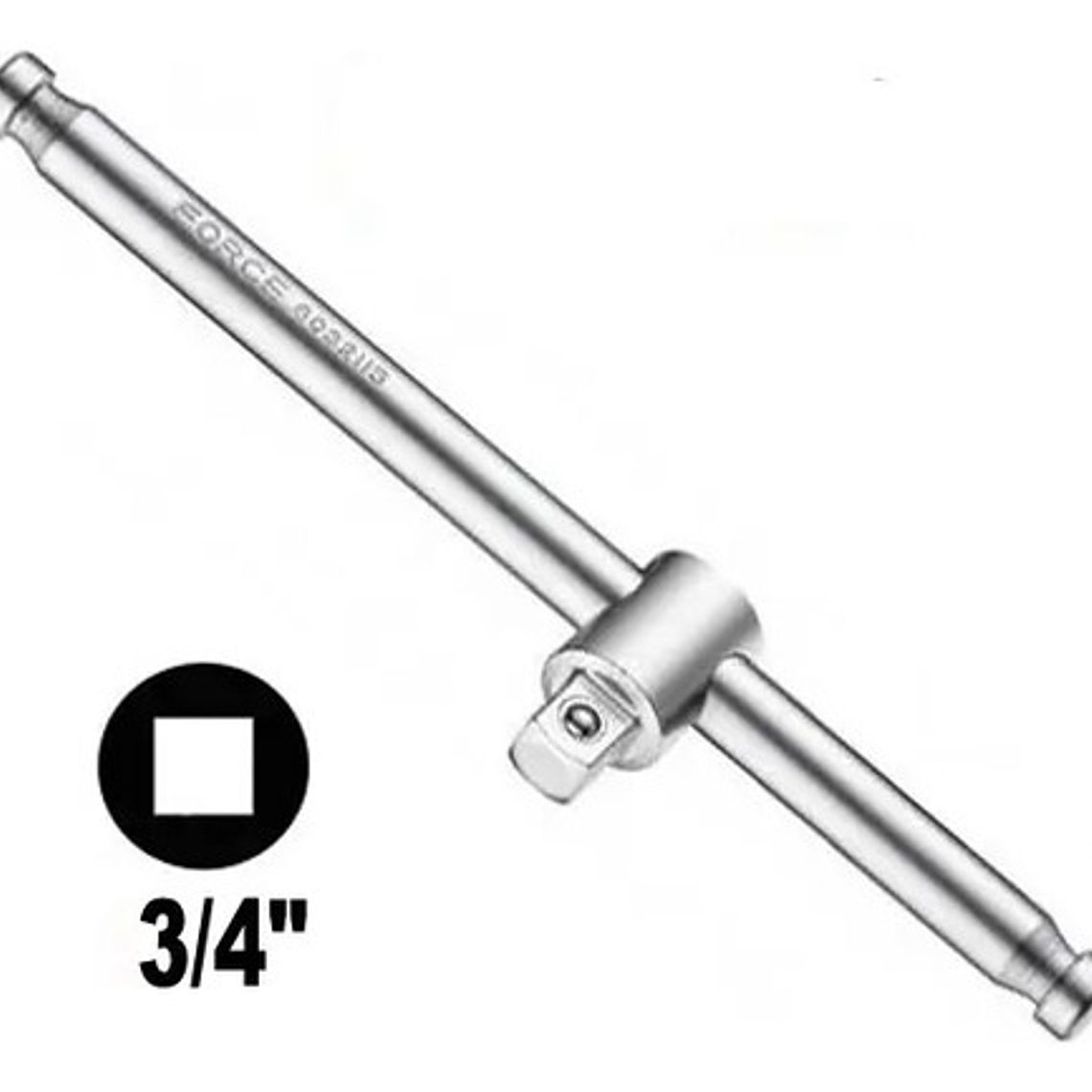 Barrote Corredizo De 3/4'' (8036500) Force Color Gris 6