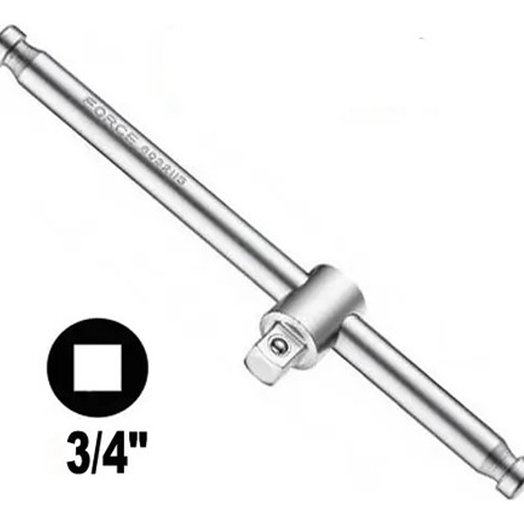 Barrote Corredizo De 3/4'' (8036500) Force Color Gris 6