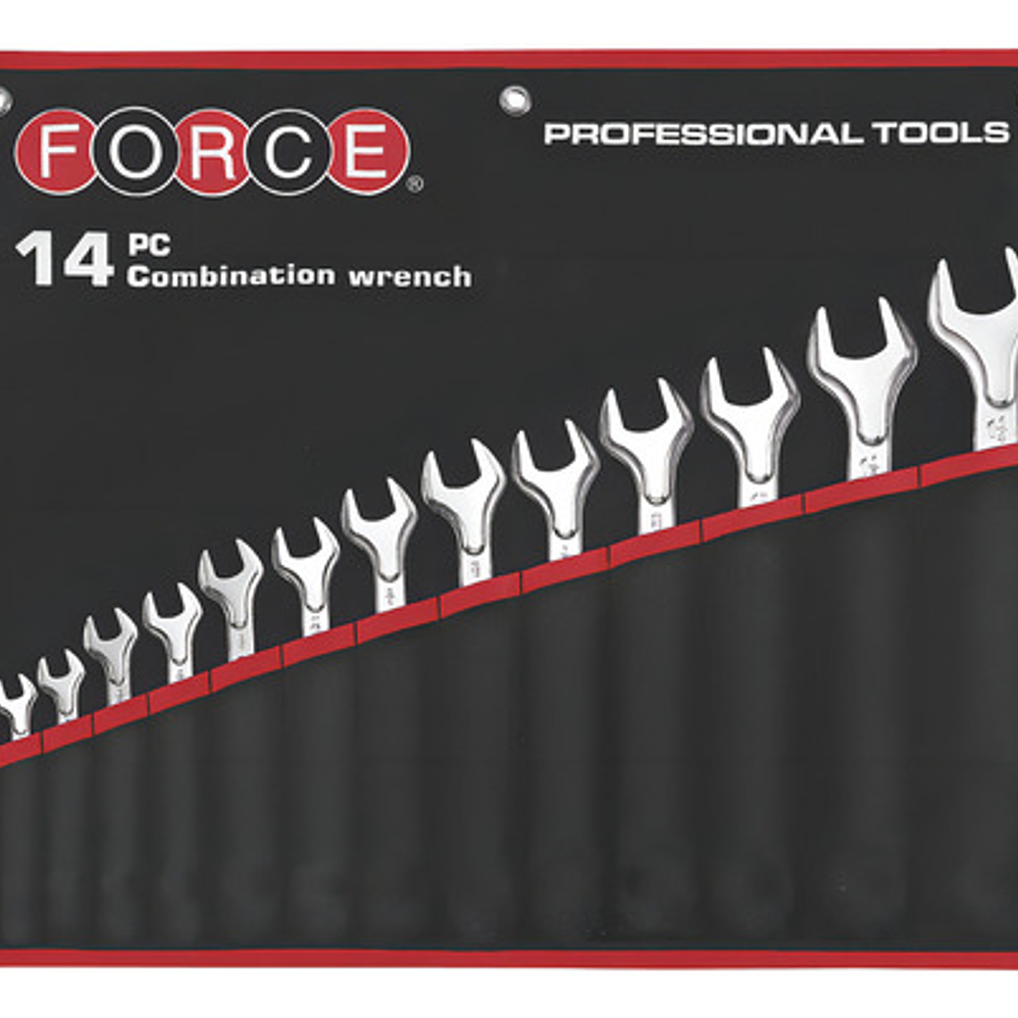 Llaves Mixtas 5/16-1.1/4 Juego 14 Con Funda Color Gris 1