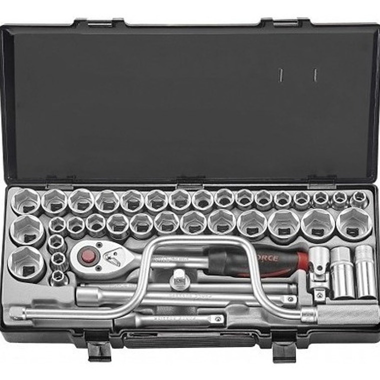 Juego Dados Hexagonal []1/2` Mm/puLG. 41 Pz(4412-5), Force 1