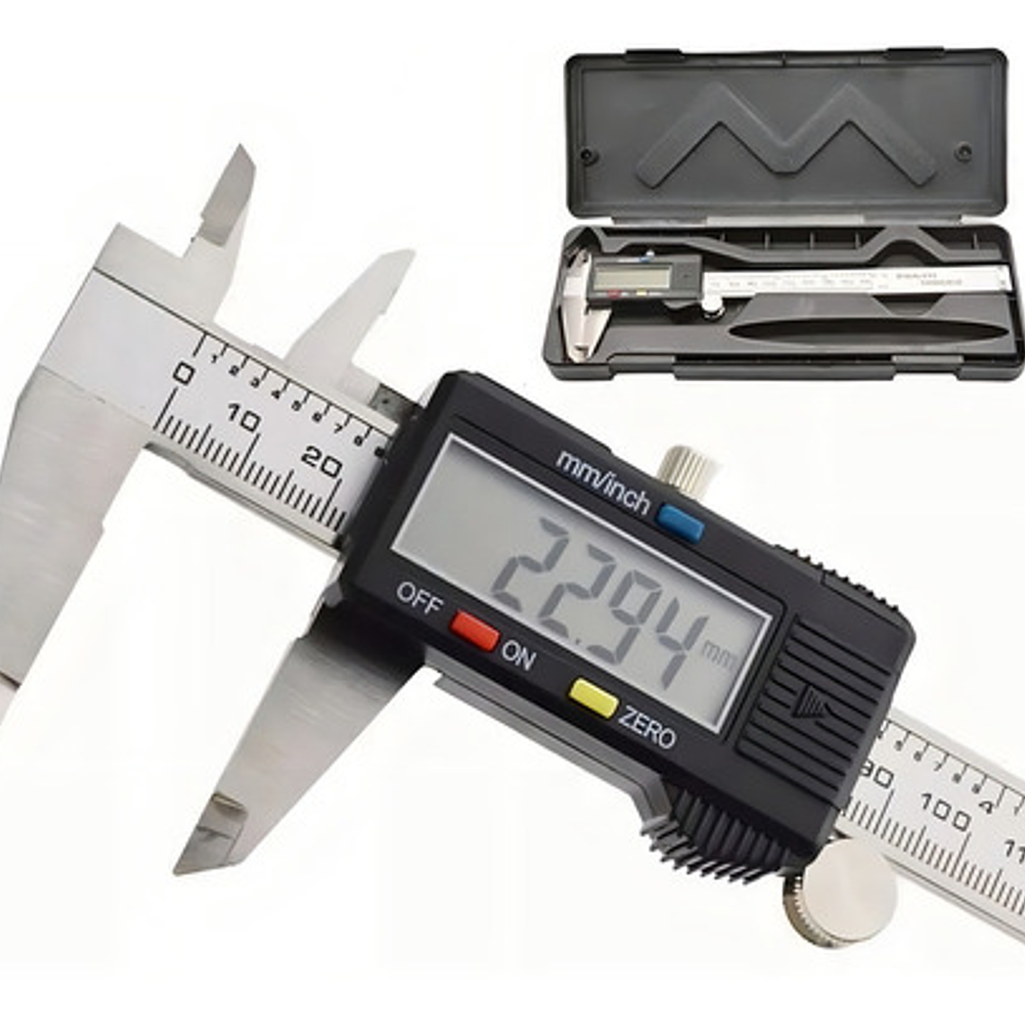 Pie De Metro Digital Ac/inoxidable. 8/200mm (2004 C), Smart 1