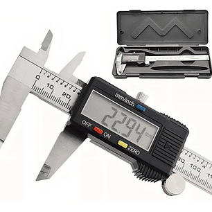 Pie De Metro Digital Ac/inoxidable. 8/200mm (2004 C), Smart