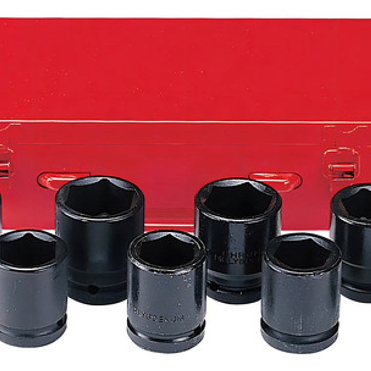 Juego Dados Impacto 3/4'' De 1'' A 1.1/2'' (6081s) Force Color Imagen 1